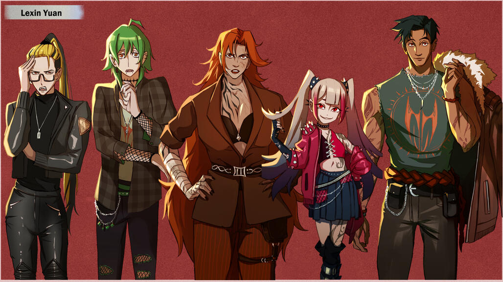 Vamp Empire Pack 2 - Lexin Yuan