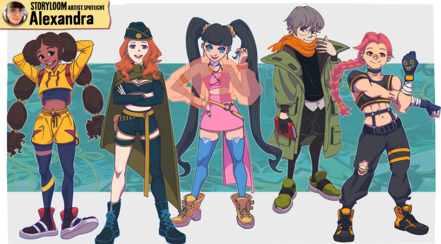 Street Punk Pack - Alexandra Ferreira